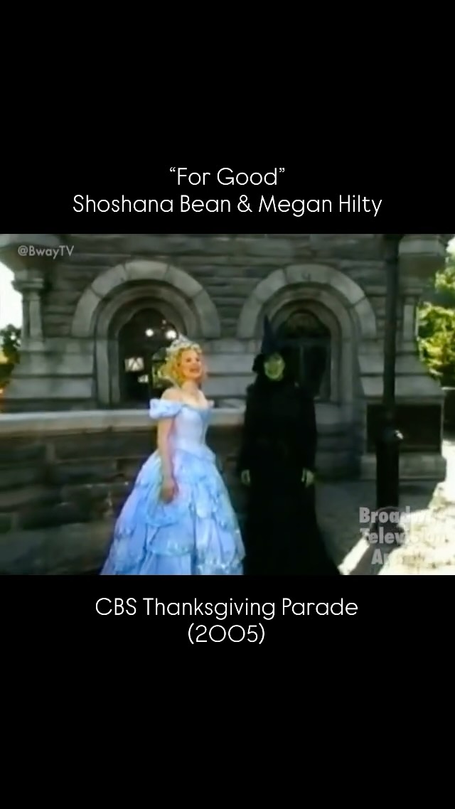@shobean @meganhilty “For Good” (2005) . . . #forgood #wickedforgood # ...