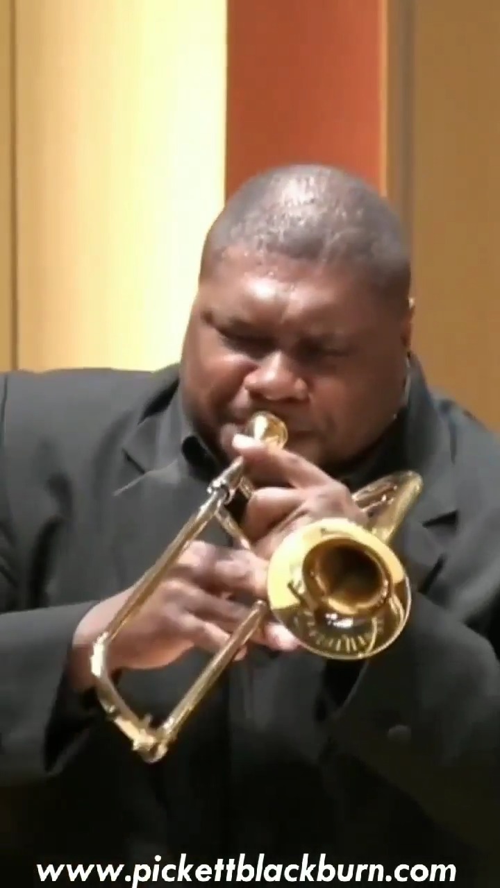😍🎺WYCLIFFE GORDON🎺😍 . ▶️Wycliffe Gordon with Pickett Brass