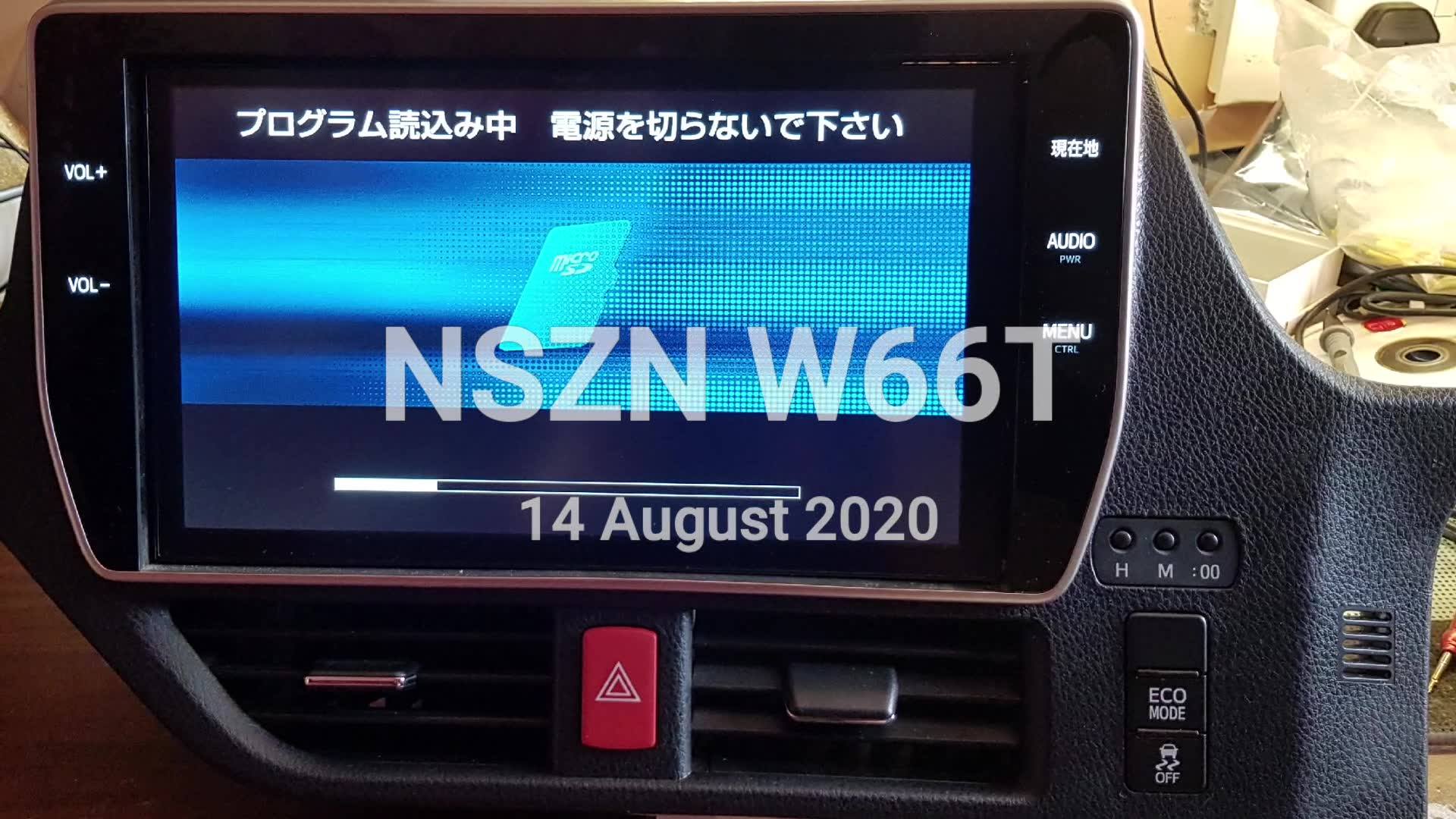 Toyota Voxy NSZN Z66T Unlocking,Sd card map | Z Audio Coding