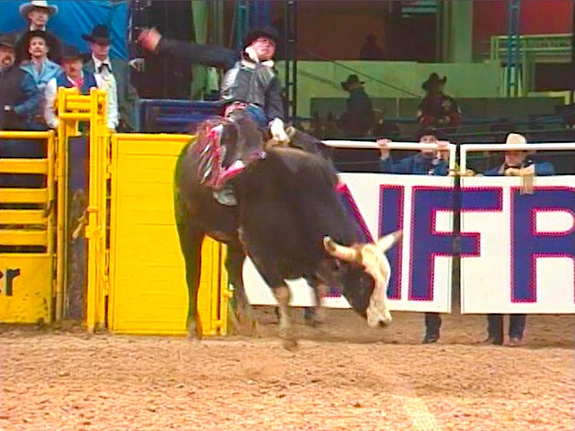 Tuff Hedeman - 1996 NFR, Rd 9 | Tuff Hedeman on Harper & Morgan Rodeo's ...