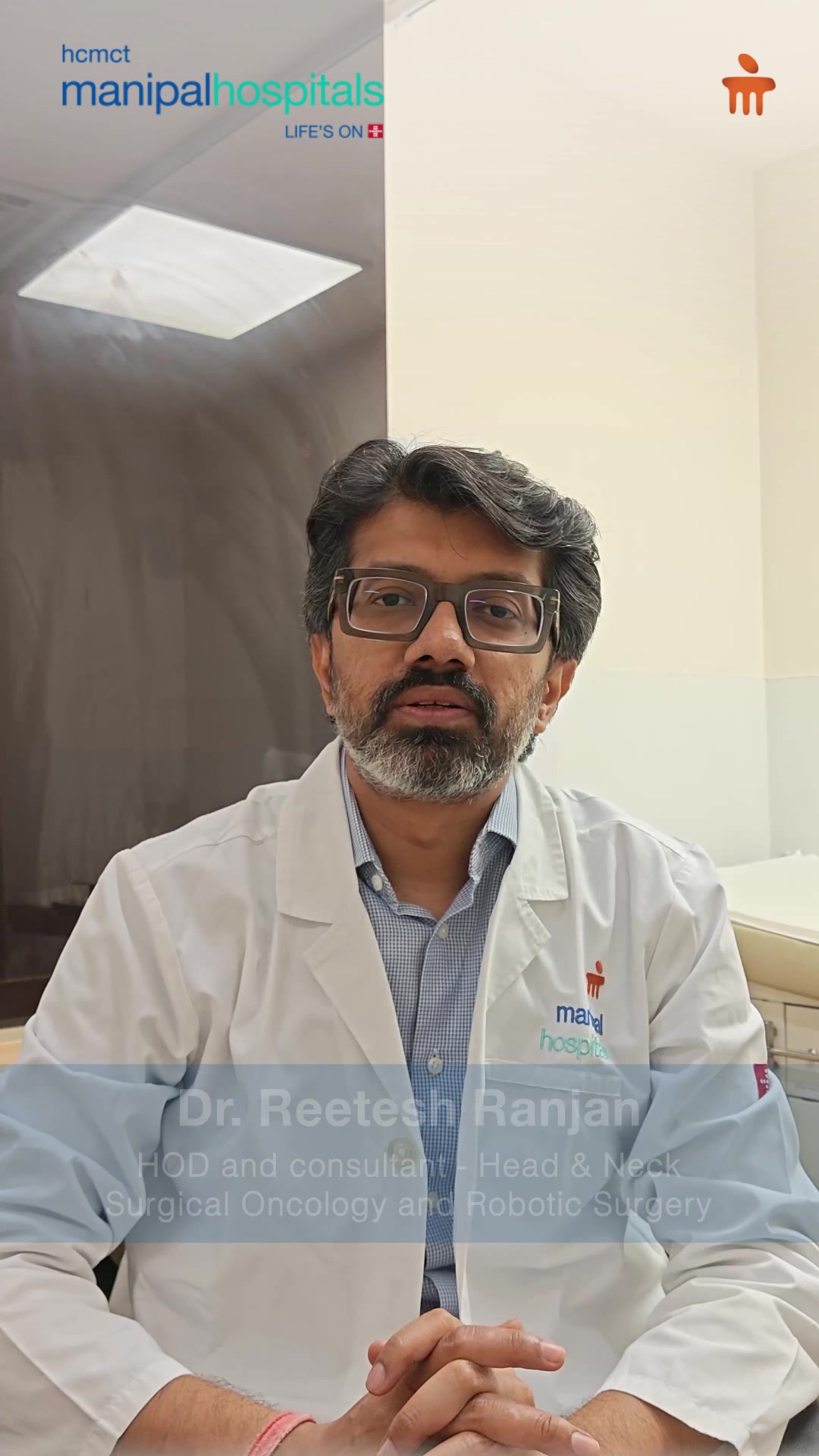 Join us in welcoming Dr. Reetesh Ranjan, HOD & Consultant – Head & Neck ...