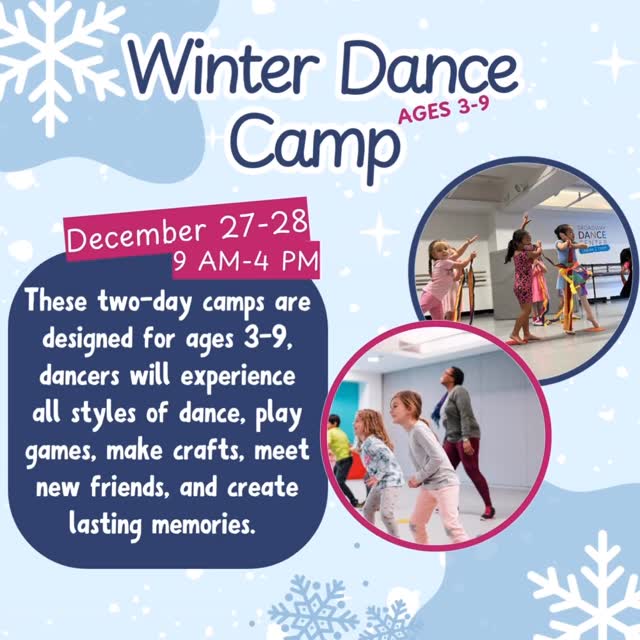 Winter Dance Camp is next weekend at BDC CTP - December 27-28 from 9am ...