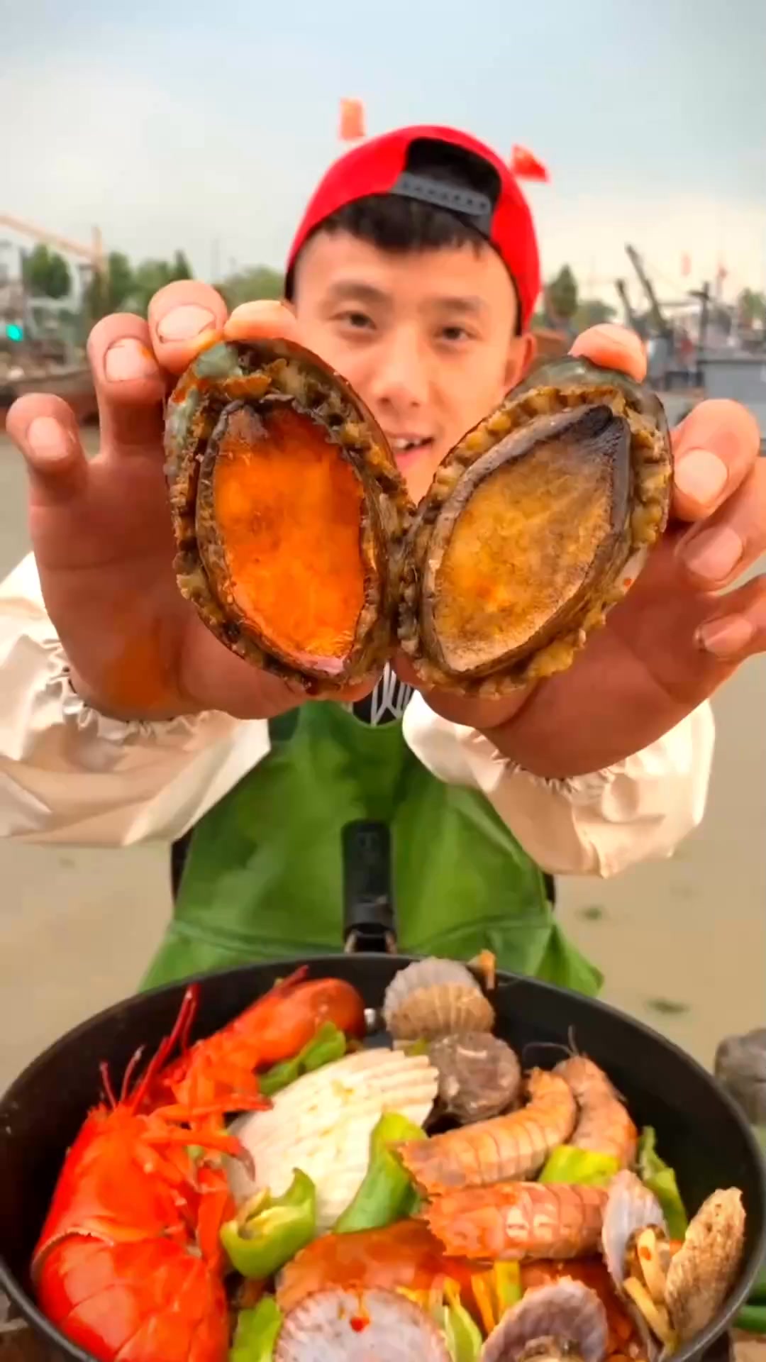 ASMR Eating Show Seafood Boil🦞 #sea #seafood #seafoodboil #ftb #yfp # ...