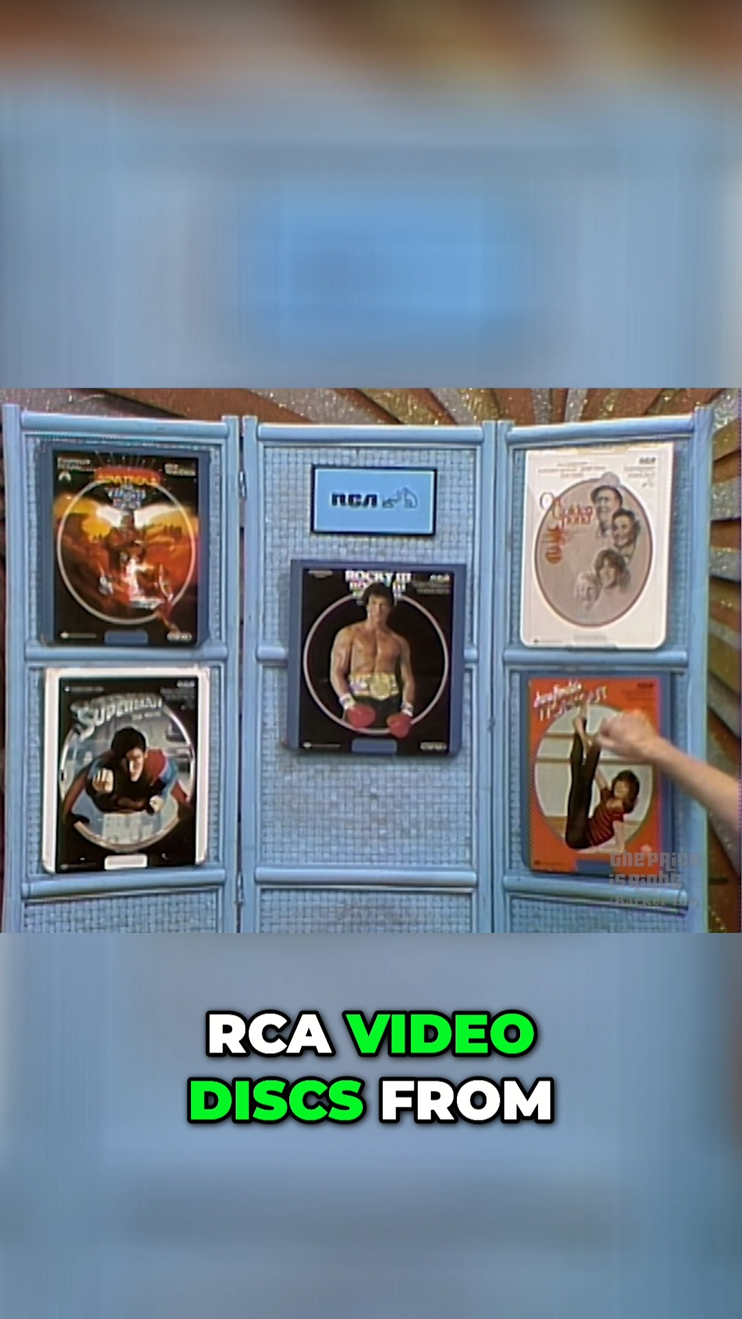 Who remembers video discs? #Rocky #Superman #RCA #ThePriceIsRight | The ...