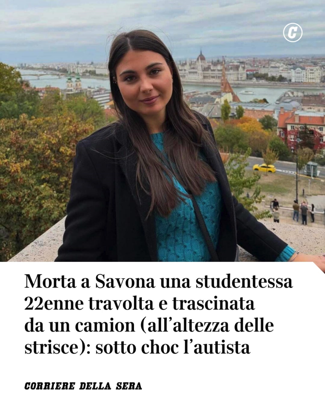 Tragedia in Liguria, a Savona, dove una ragazza di 22 anni è morta dopo ...