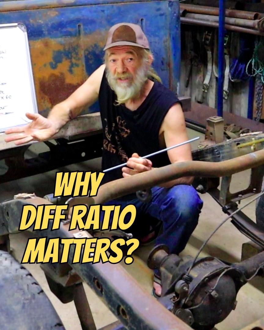 I show you a simple method to determine diff ratio without opening the ...