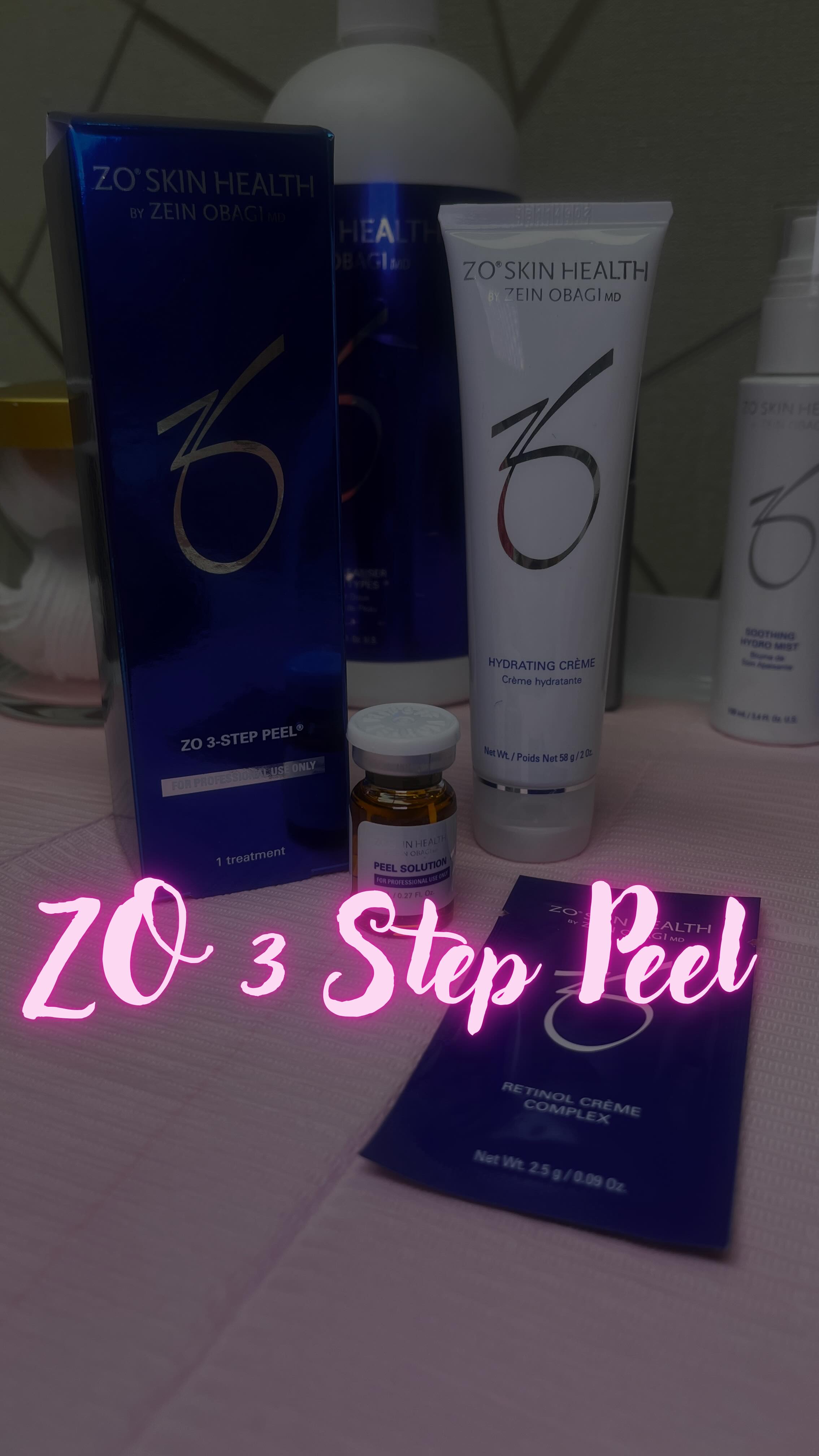 The ZO® 3-Step Peel is a medical-grade chemical peel designed to ...