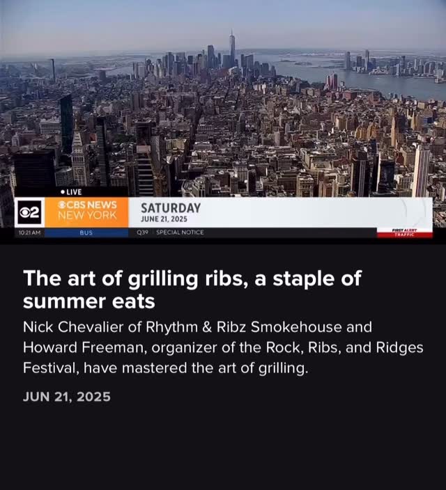 Rock, Ribs and Ridges hits this weekend and the hype is real! Howard ...