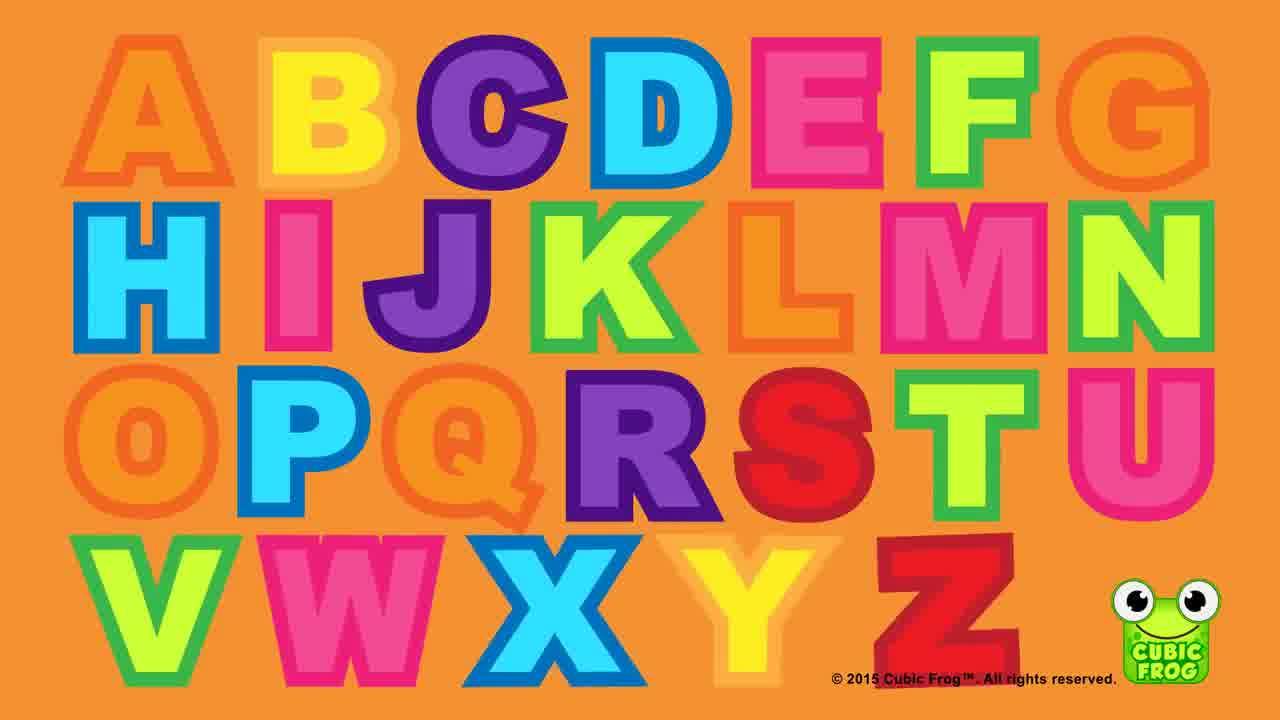 NEW Cubic Frog™ Alphabet Song to teach abc's, animals, fruits ...