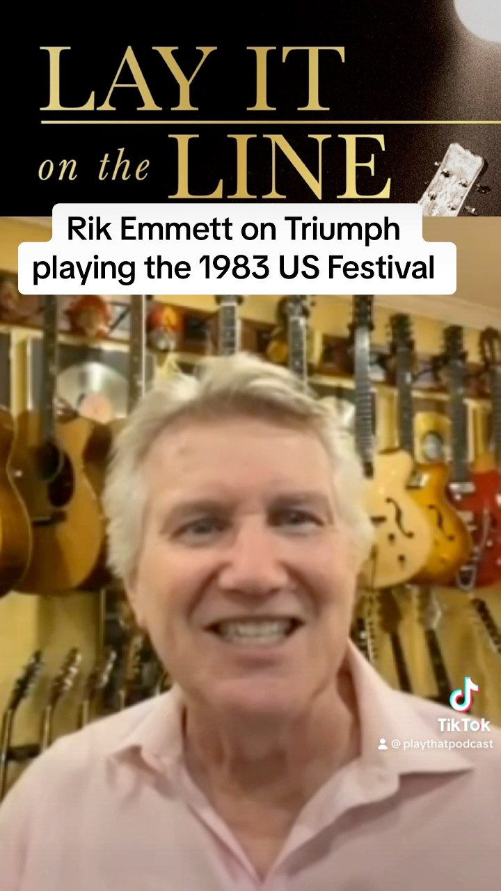 Triumph Rik Emmett 2026 tour guitar picks #triumph #RikEmmett