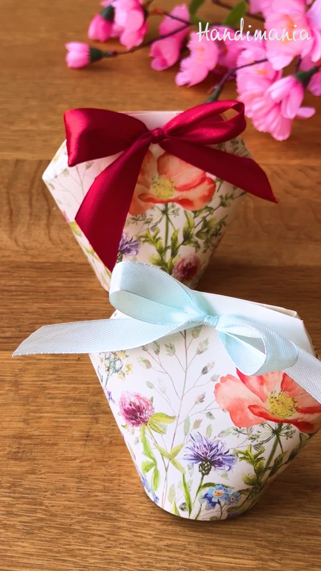 How to make a small GIFT BOX from a disposable cup? 🤩🥛🍬 | Handimania ...