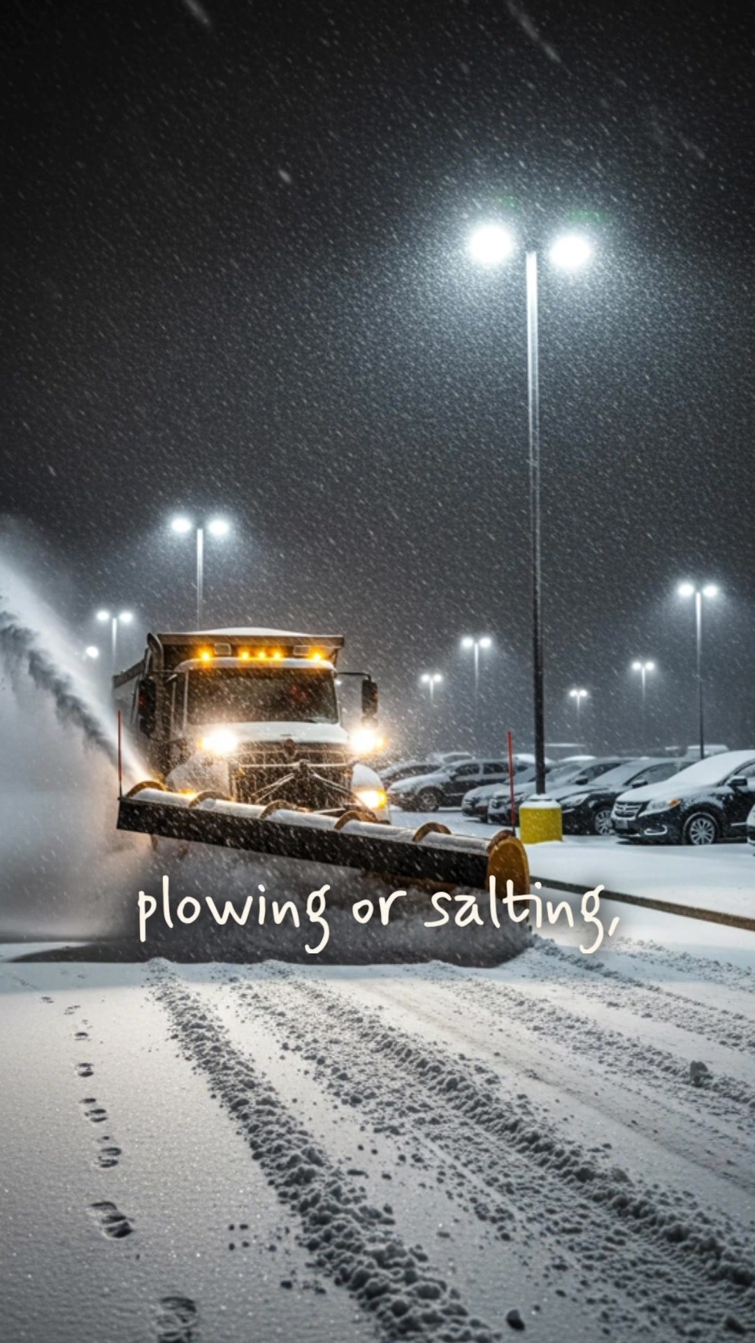️ — We are STILL plowing & salting for both Commercial and Residential ...