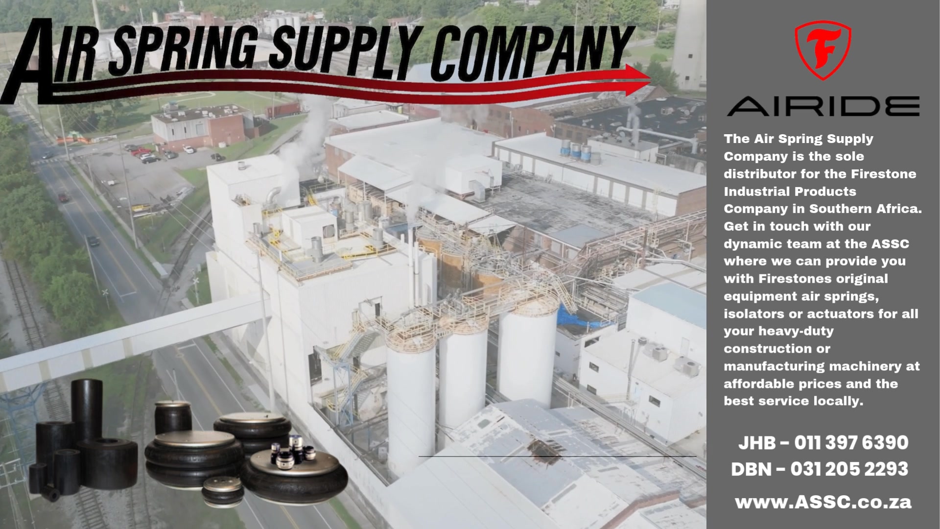 Firestone Industrial Air Springs – Built for Manufacturing The Air ...