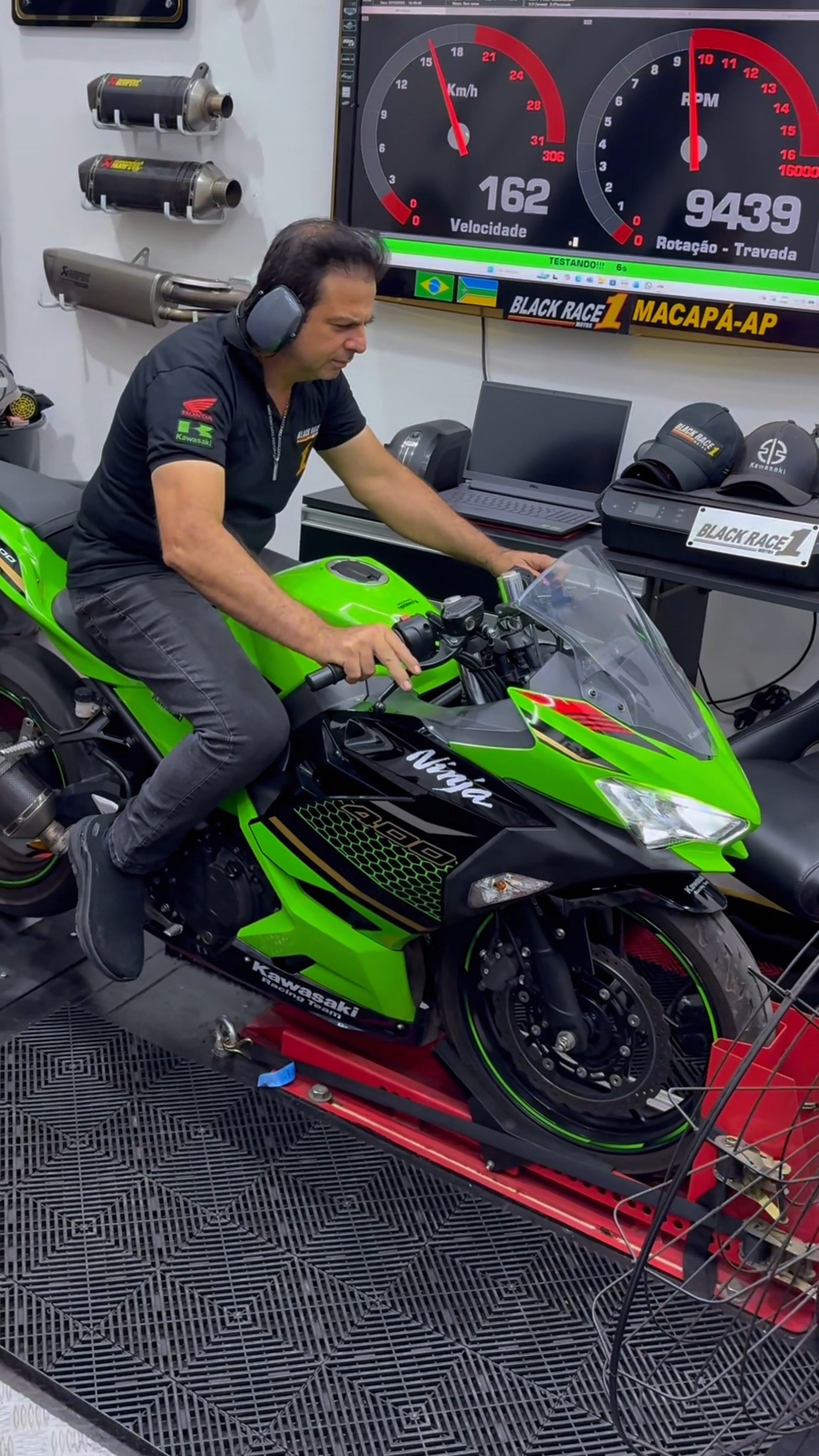 🏍️ Dyno Test Kawasaki Motorcycles — Ninja 400, ZX‑4RR, ZX‑6R
