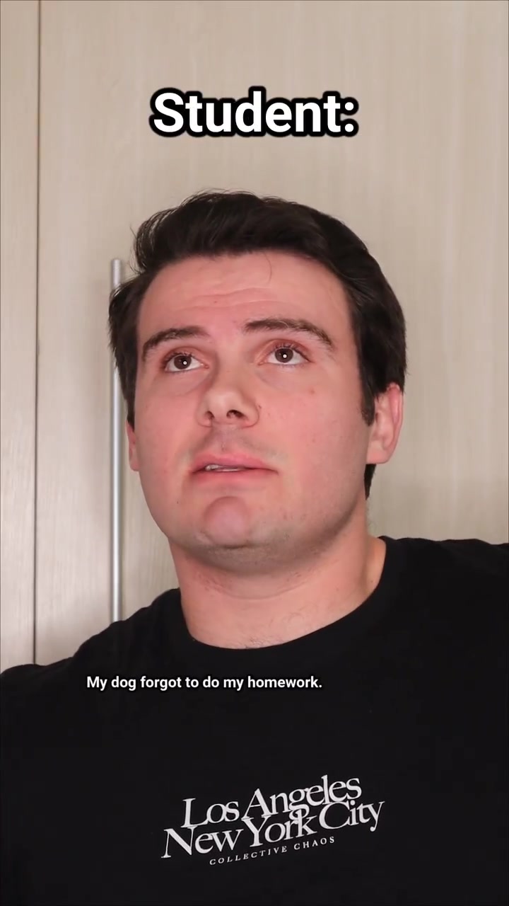 Students excuses for not doing their homework. #teacher #student # ...