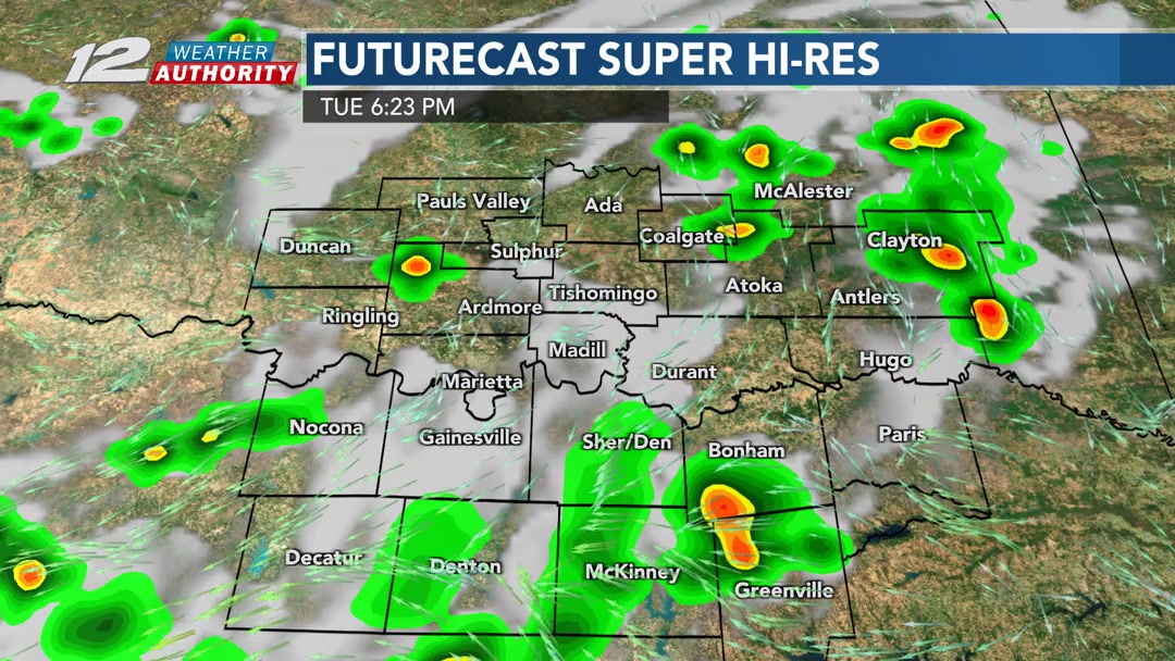 After a fairly stormy night last night, more storms will be possible ...
