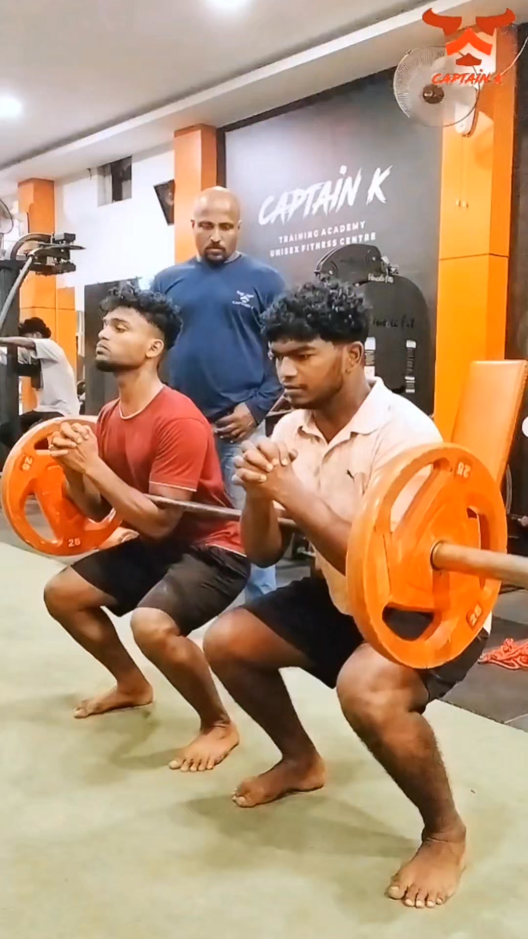 partner 🔥ZERCHER SQUAT🔥👈 CAPTAIN K FITNESS | Kannan Strong Man India ...