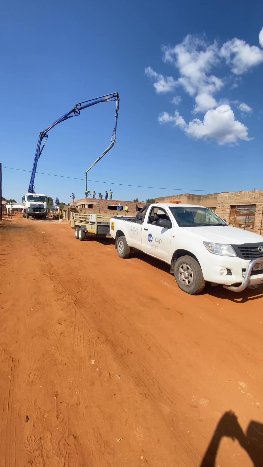 Concrete slab completed #AfricanSports #afrikaanstiktoks # ...