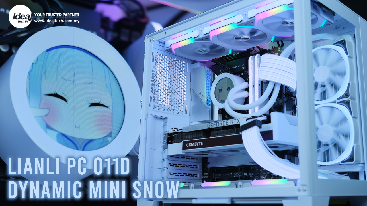 Mini Snow White Lian Li Mini 011d The Lian Li O11 Dynamic Mini 