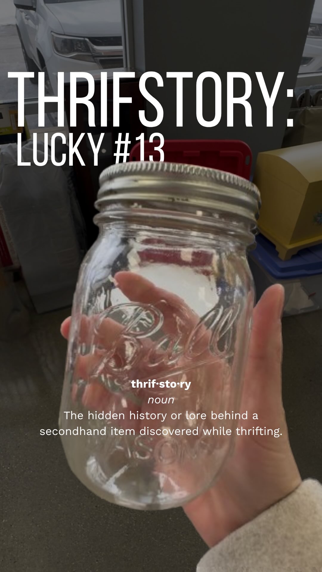 That little #13 on the bottom of this vintage Ball jar? It's a
