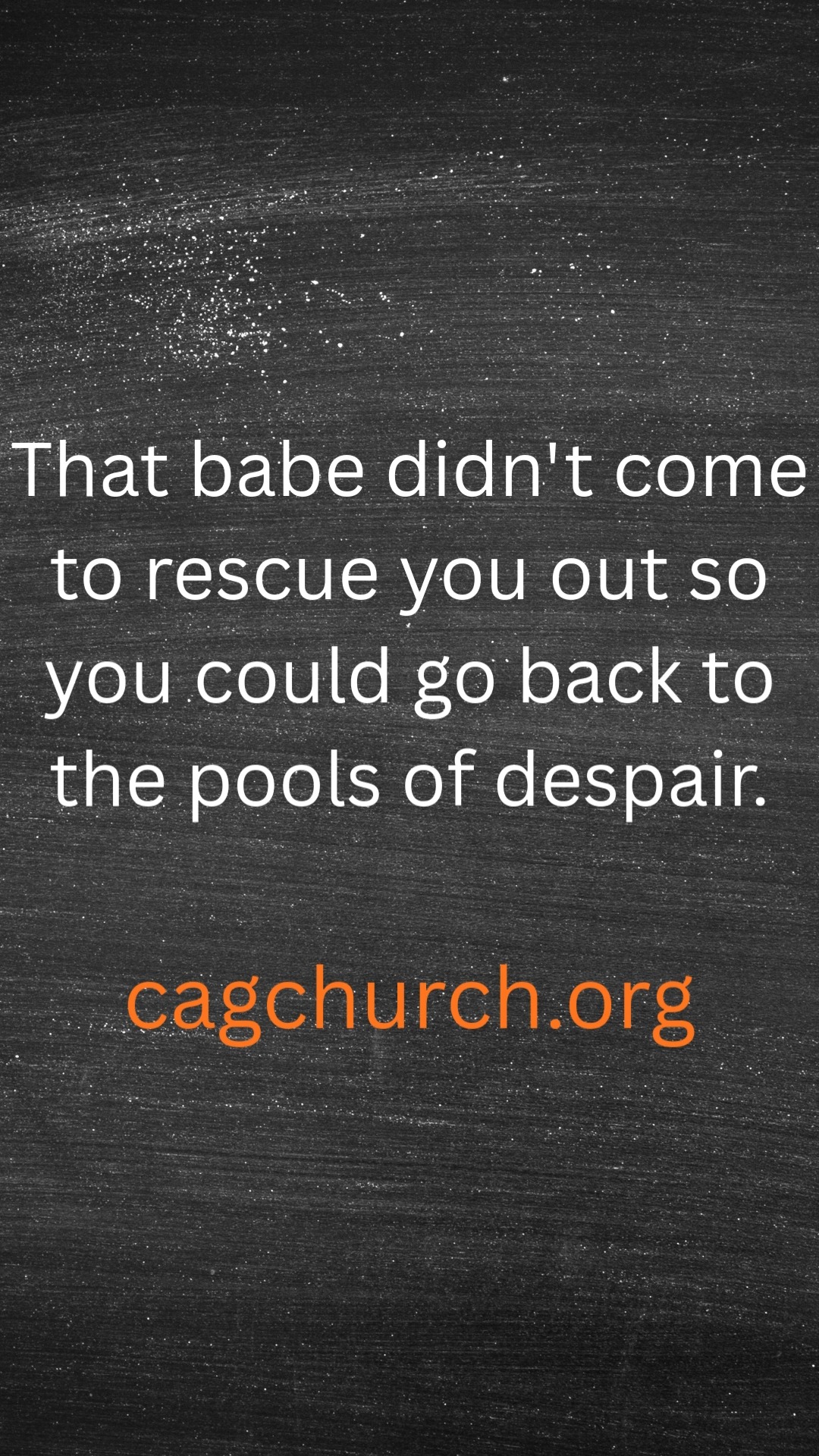 Jesus didn't come for the religious elite or the put-together—He came ...