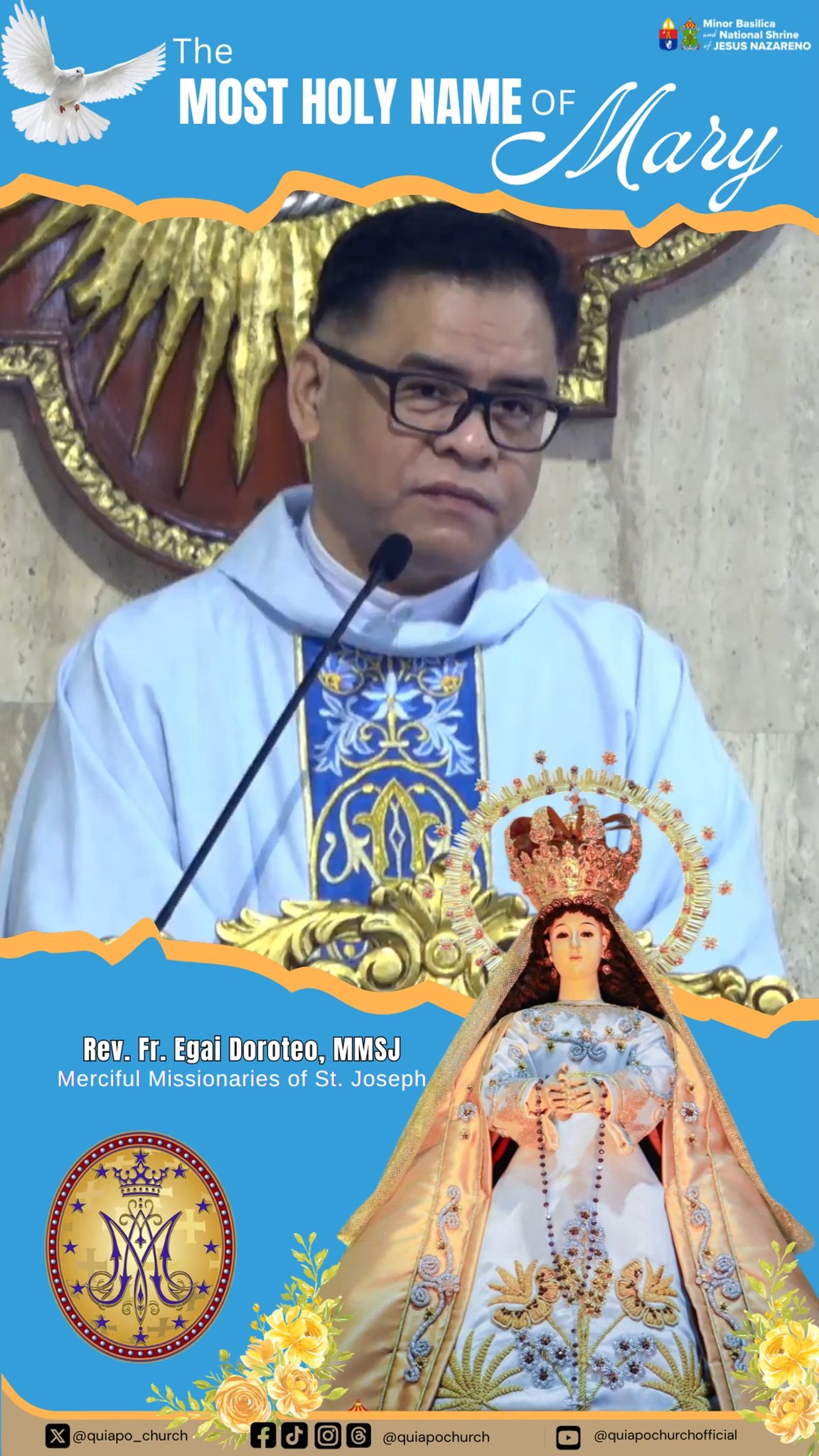 12-09-2025 | PAGGUNITA SA BANAL NA NGALAN NG MAHAL NA BIRHEN “Bago tayo ...