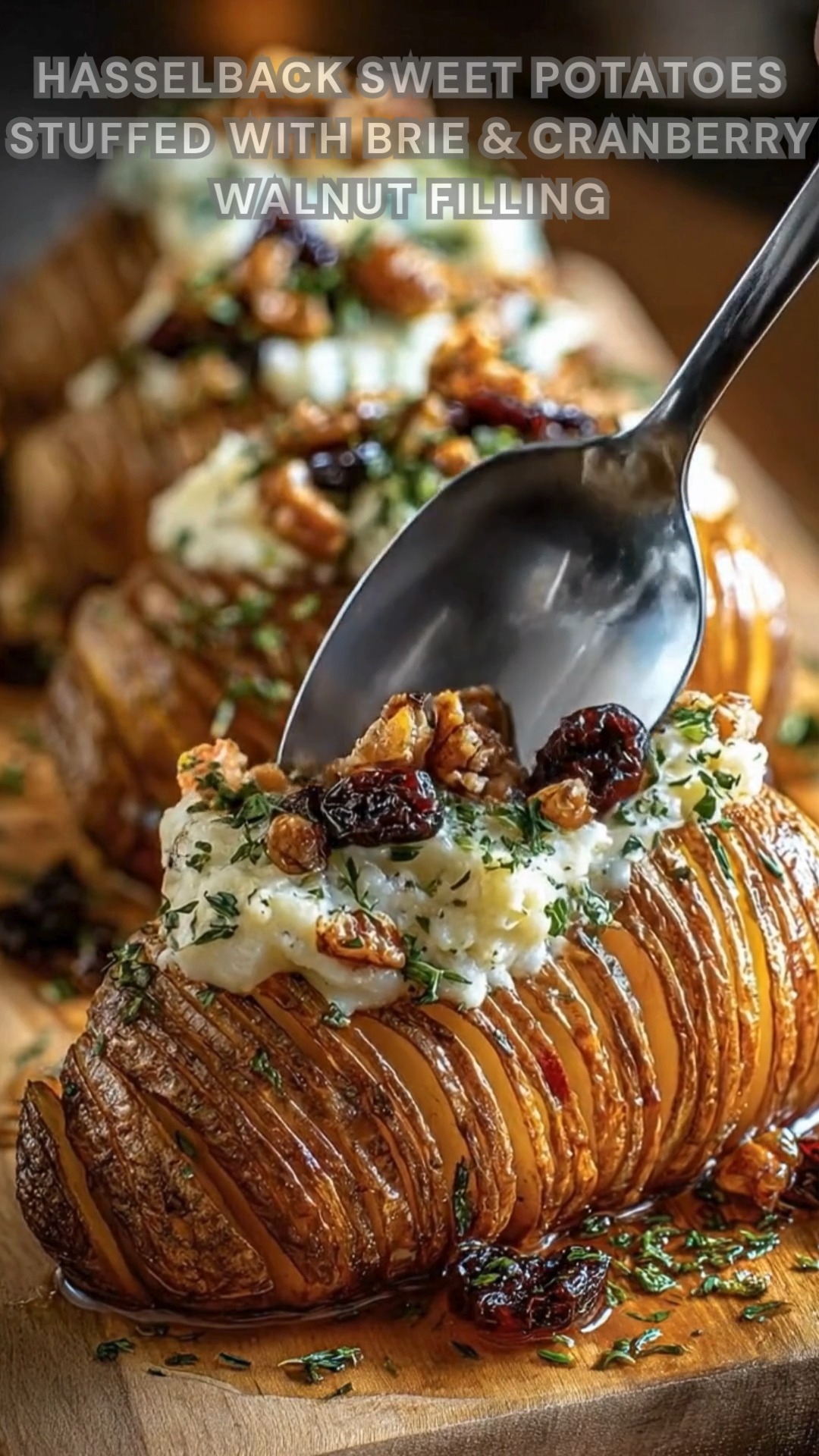Sweet potatoes sliced thin. Sprinkle salt, pepper, drizzle olive oil ...