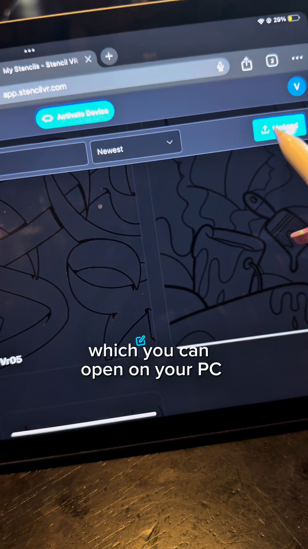A complete step-by-step tutorial on how to use the Stencil VR with a ...