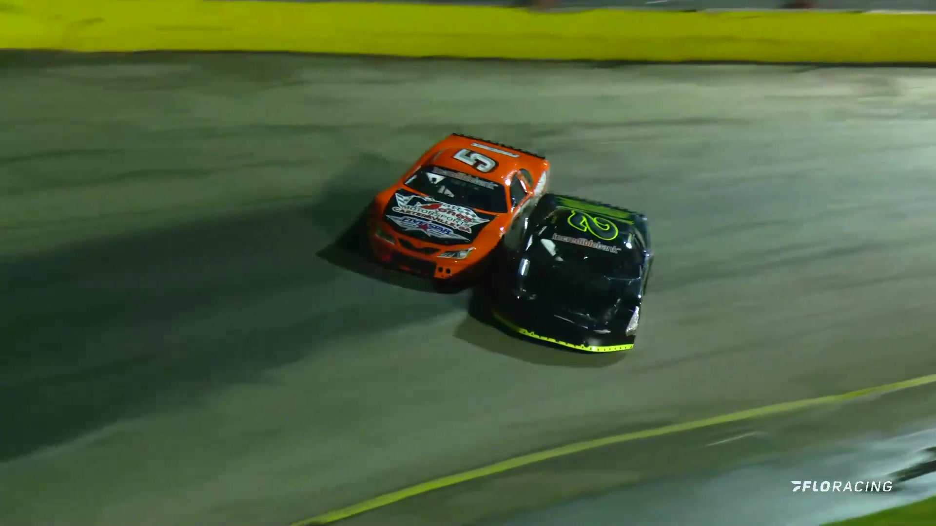 Johnny Sauter & Michael Bilderback with contact, TWICE! Bilderback ...