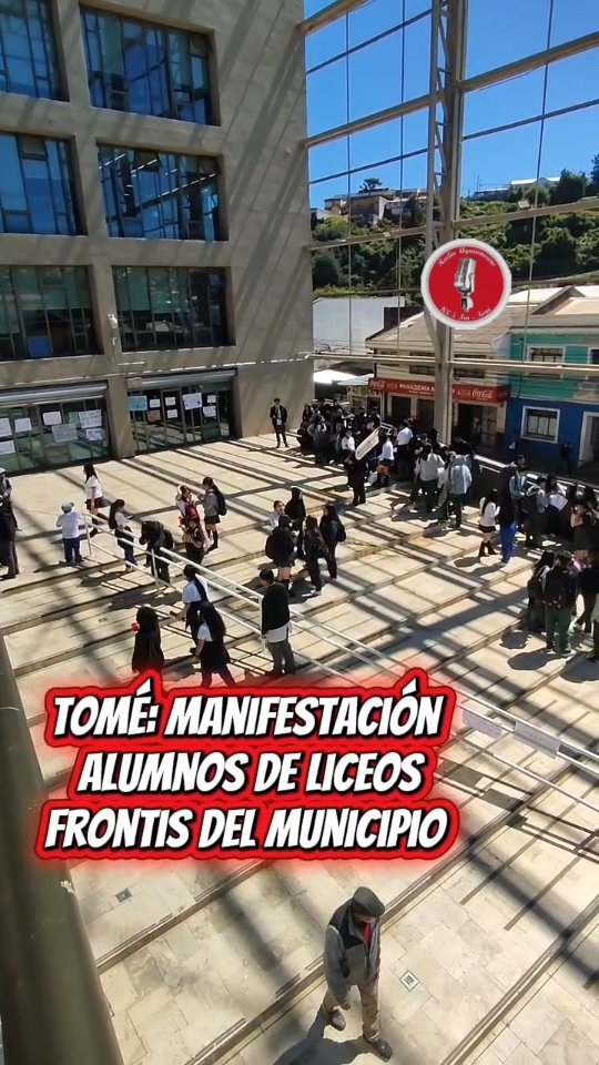 🔴 #TOMÉ: A esta hora, continúa la manifestación de grupo de alumnos de ...