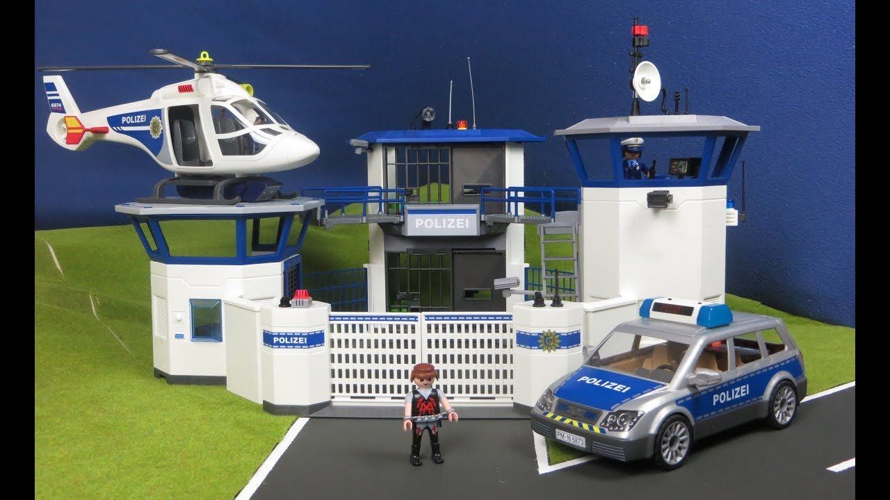 Playmobil Policier Des Montagnes – Personnage Avec Accessoires – Neuf Ou Comme Neuf – Thème Police