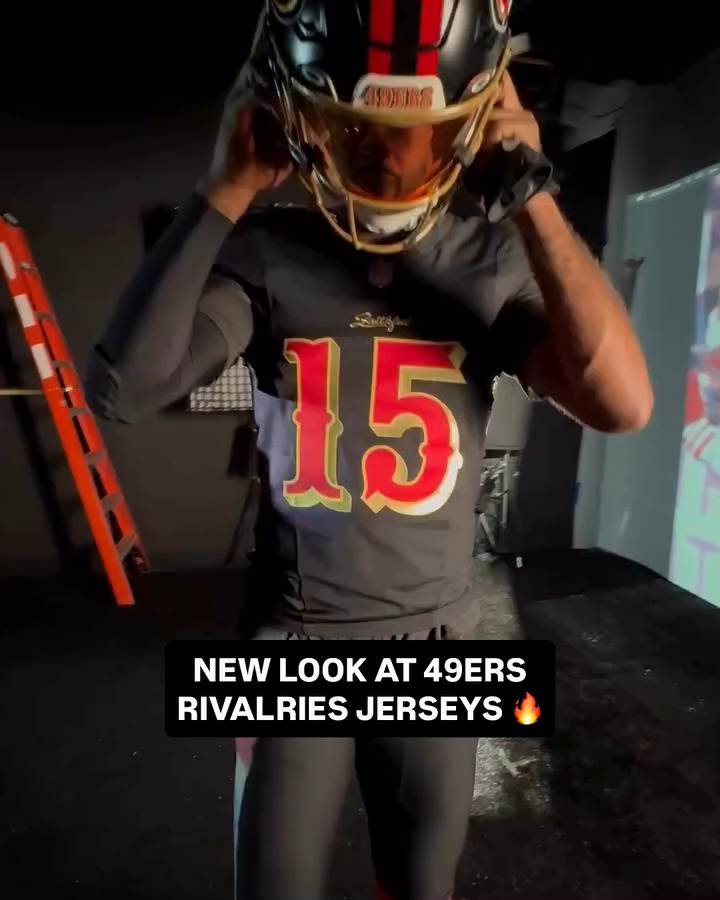 Jauan Jennings In The New #49ers Black Rivalry Jersey 🎥: #49ers #LFG # ...