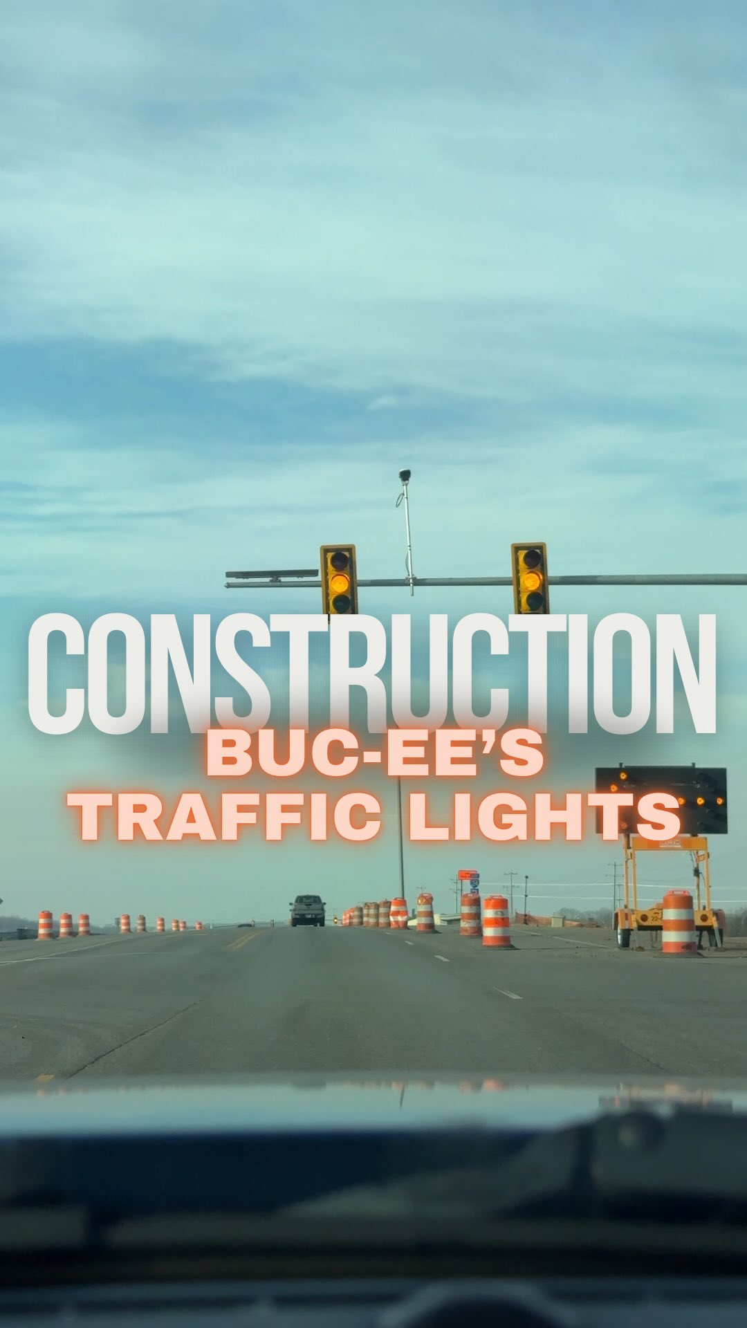 Traffic light update on Joe B Jackson next to Buc-ee’s off I-24. # ...