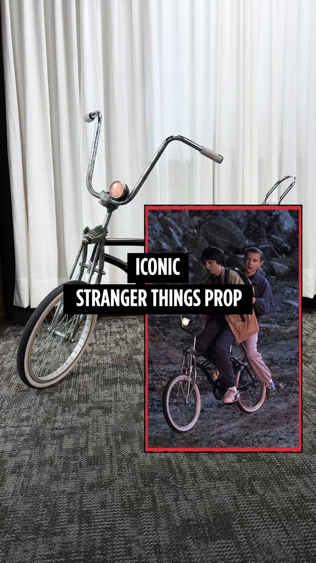 A ride straight out of Hawkins 🚲⚡️ Check out this and more