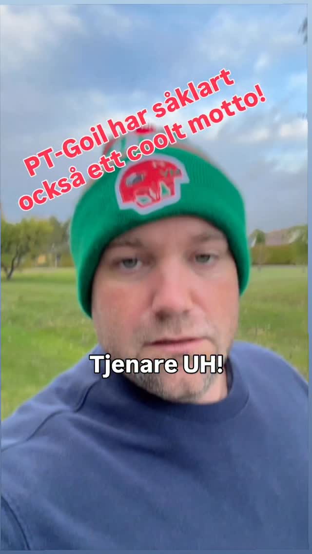 PT-Goil har givetvis också ett motto! #goilarn #goilpartiet #fyp # ...