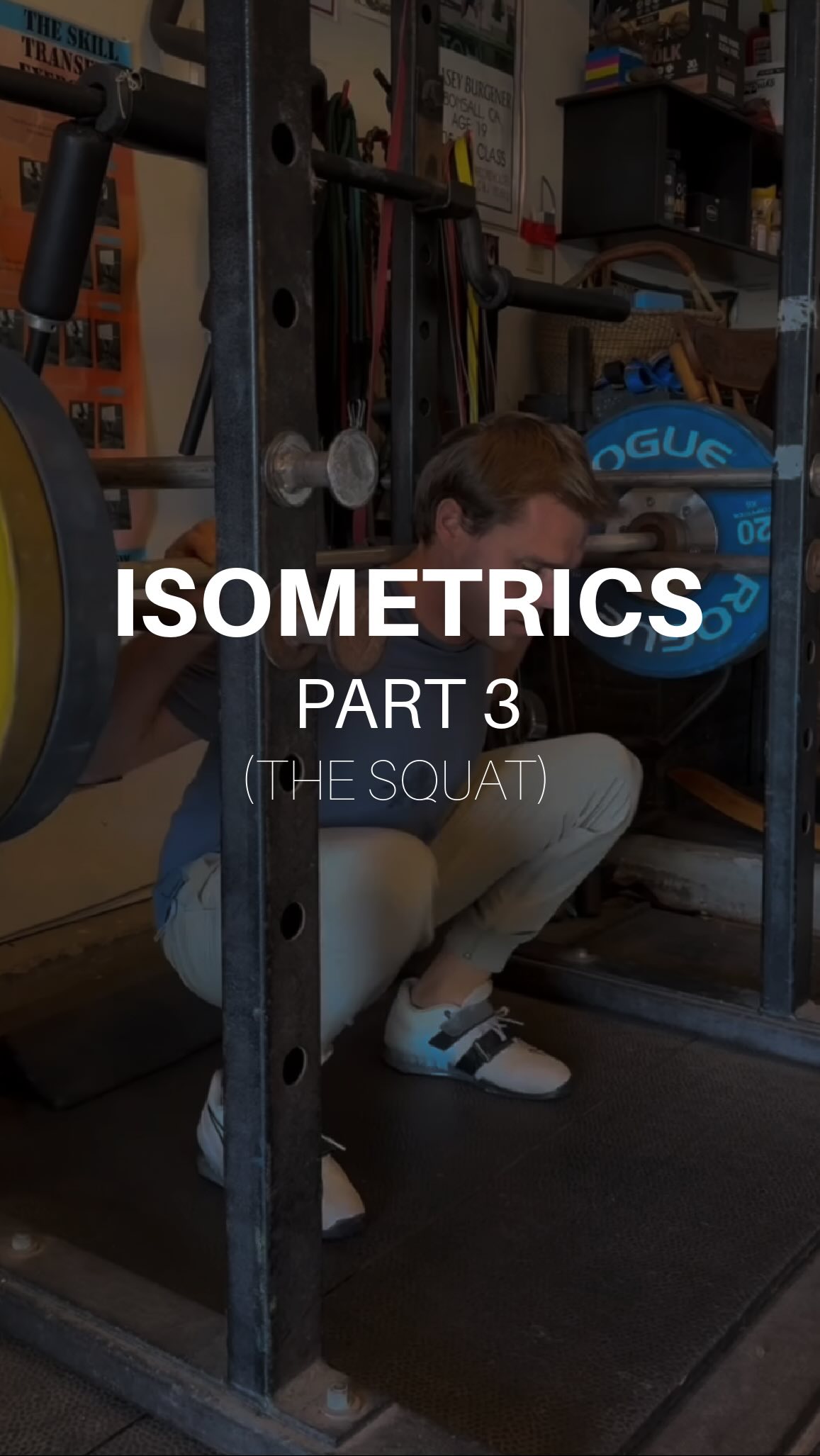 Isometric Contractions Part 3 of 3 3️⃣ For Part 3 Coach B is taking ...