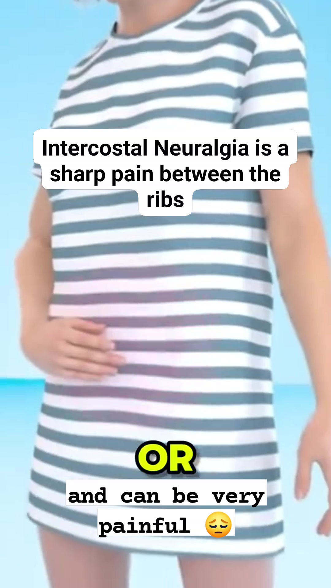 Intercostal Neuralgia is a sharp pain between the ribs and can be very ...
