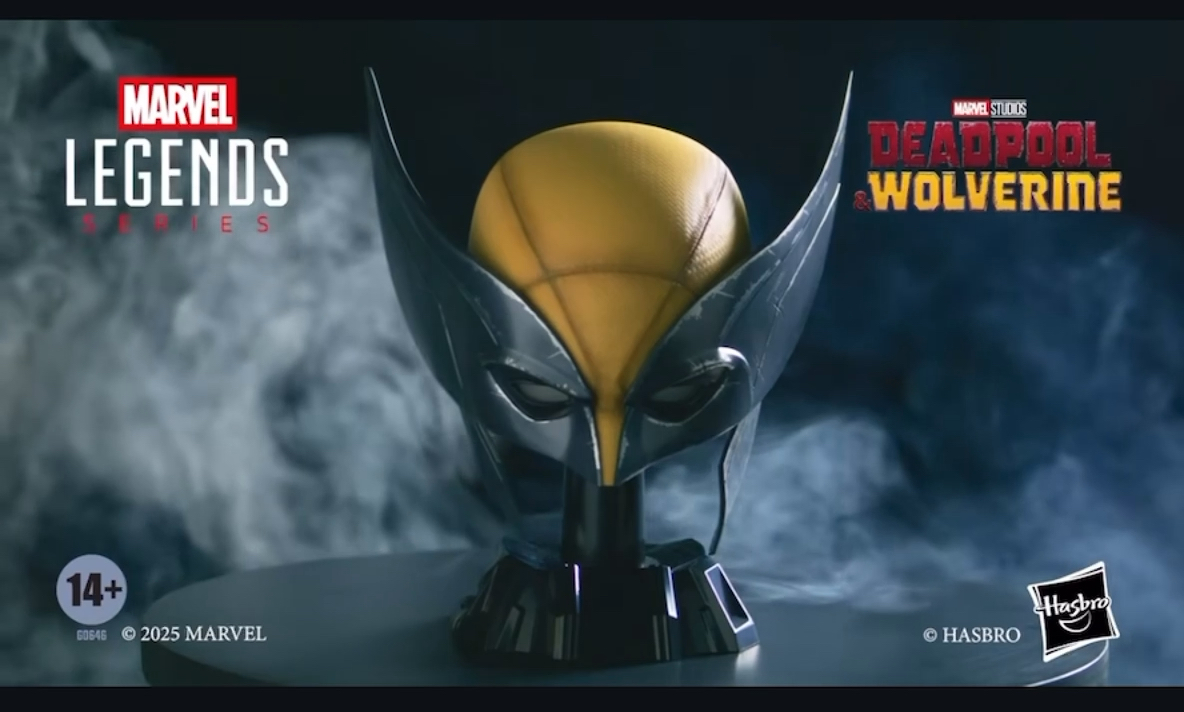 Marvel Legends Wolverine Premium Roleplay Mask. Available to