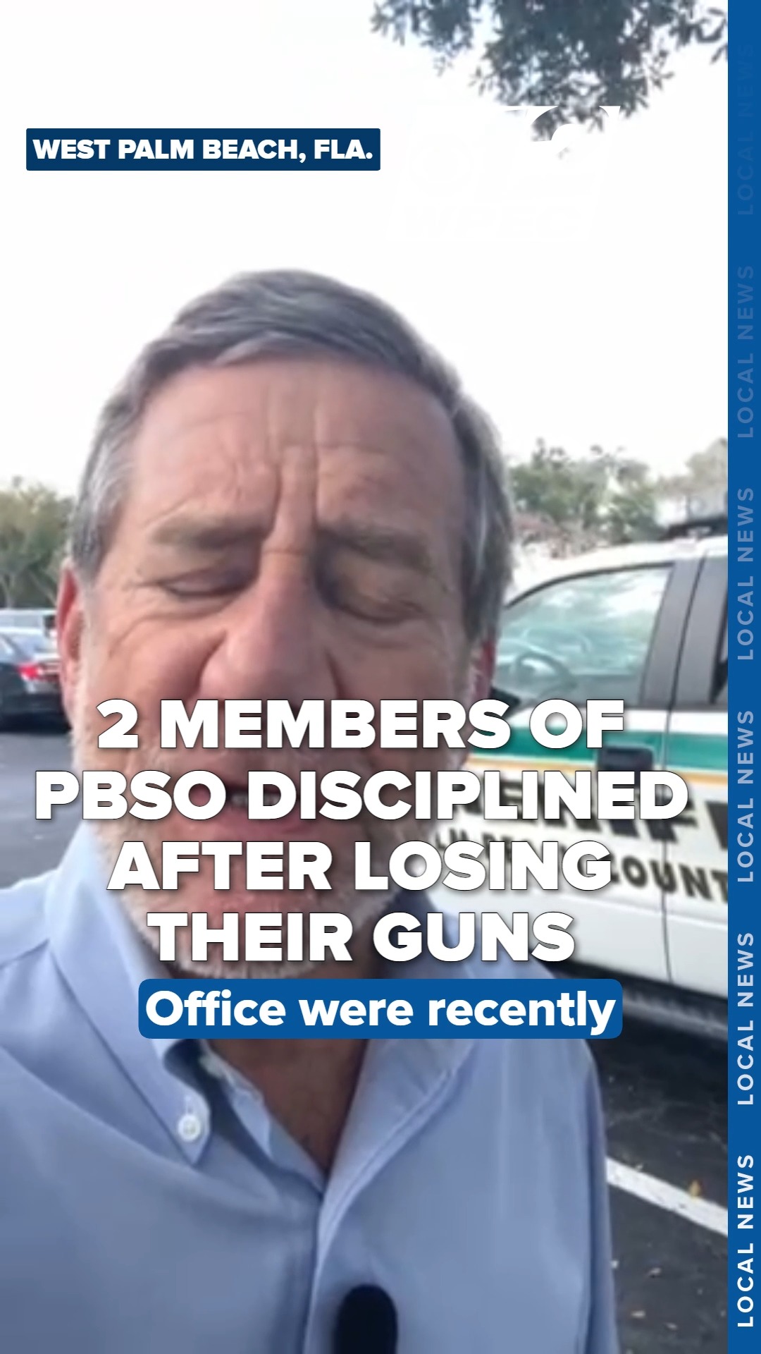 DISCIPLINED | Two members of the Palm Beach County Sheriff's Office ...