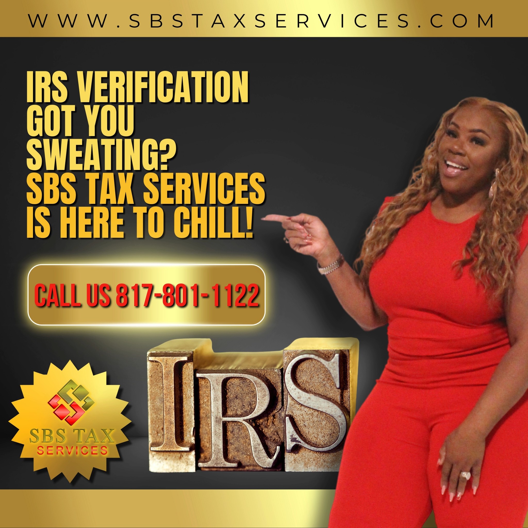 𝗜𝗥𝗦 𝗩𝗲𝗿𝗶𝗳𝗶𝗰𝗮𝘁𝗶𝗼𝗻 𝗚𝗼𝘁 𝗬𝗼𝘂 𝗦𝘄𝗲𝗮𝘁𝗶𝗻𝗴? 𝗦𝗕𝗦 𝗧𝗮𝘅 𝗦𝗲𝗿𝘃𝗶𝗰𝗲𝘀 𝗶𝘀 𝗛𝗲𝗿𝗲 𝘁𝗼 𝗖𝗵𝗶𝗹𝗹 ...