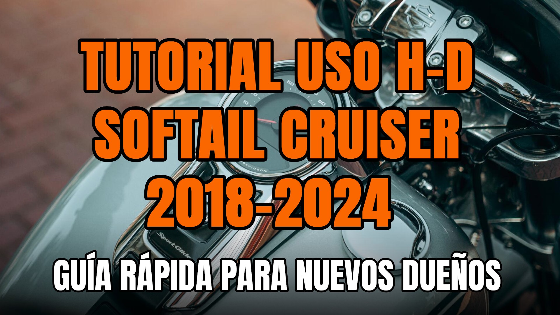 ¿Tienes una Harley Softail Cruiser 2018-2024? En este video te ...