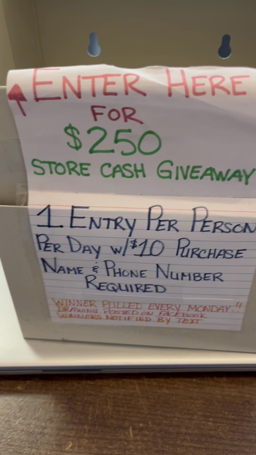 This week’s $250 TPV store cash winner is…… | Triple Play Vintage