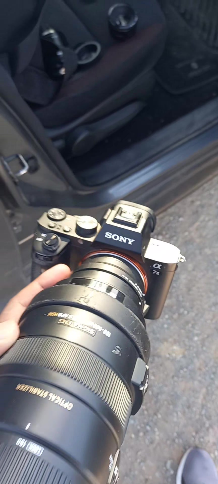 Testing Schneider Kreuznach Componon 150 f 5.6 lens on Sony A7II