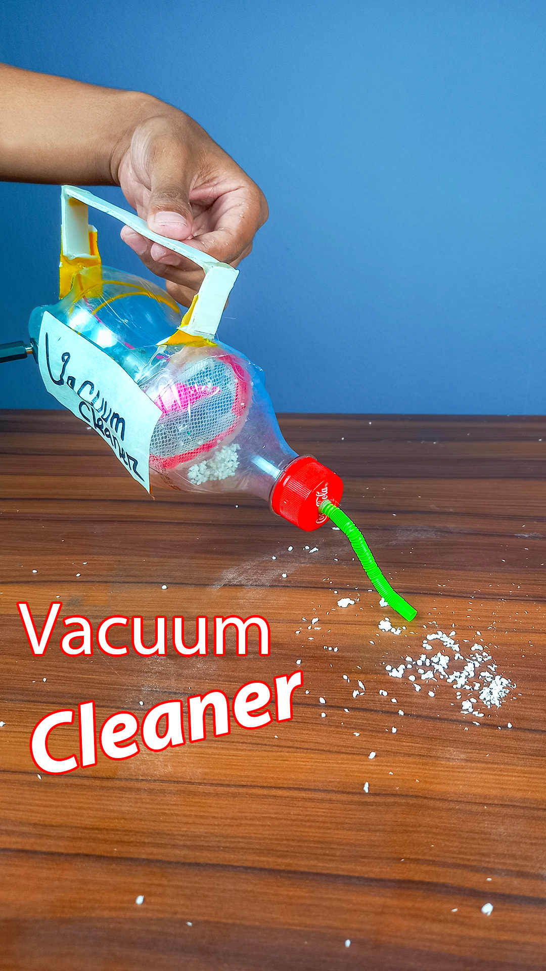 Mini Vacuum Cleaner-Easy Homemade Vacuum Cleaner ! #reels #shorts # ...