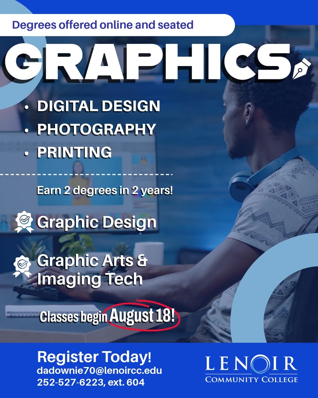Ready to turn your creativity into a career? LCC’s Graphics programs ...