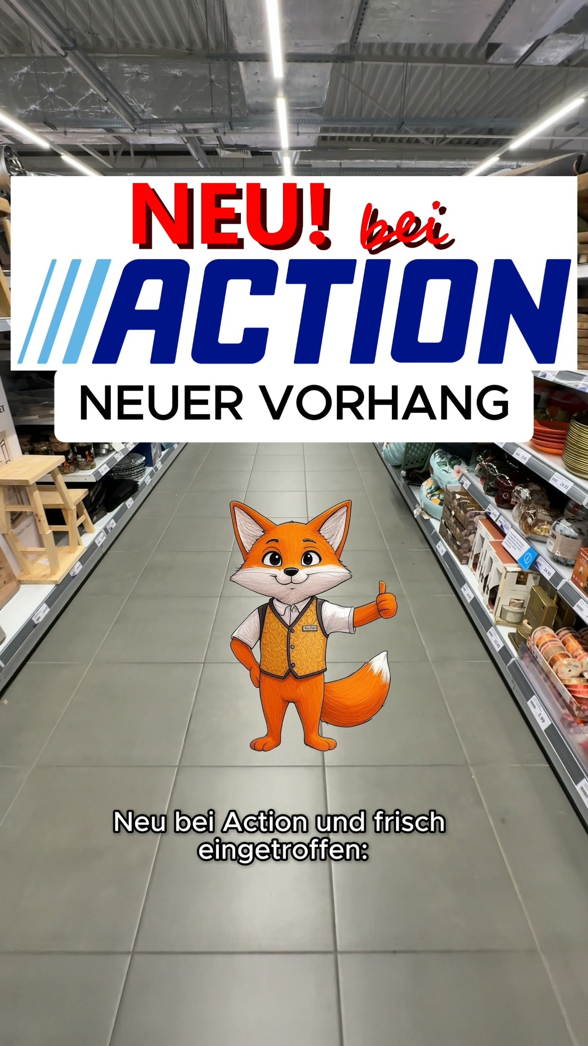 🪟✨ VORHANG AUS RIPPSTOFF!, in den Angeboten der Woche von Action., Dein Gemütlich-Macher für mehr Privatsphäre:, ✔️ Extraweicher Rippstoff – fühlt sich hochwertig an, ✔️ Inkl. 6 Vorhangringen – sofort