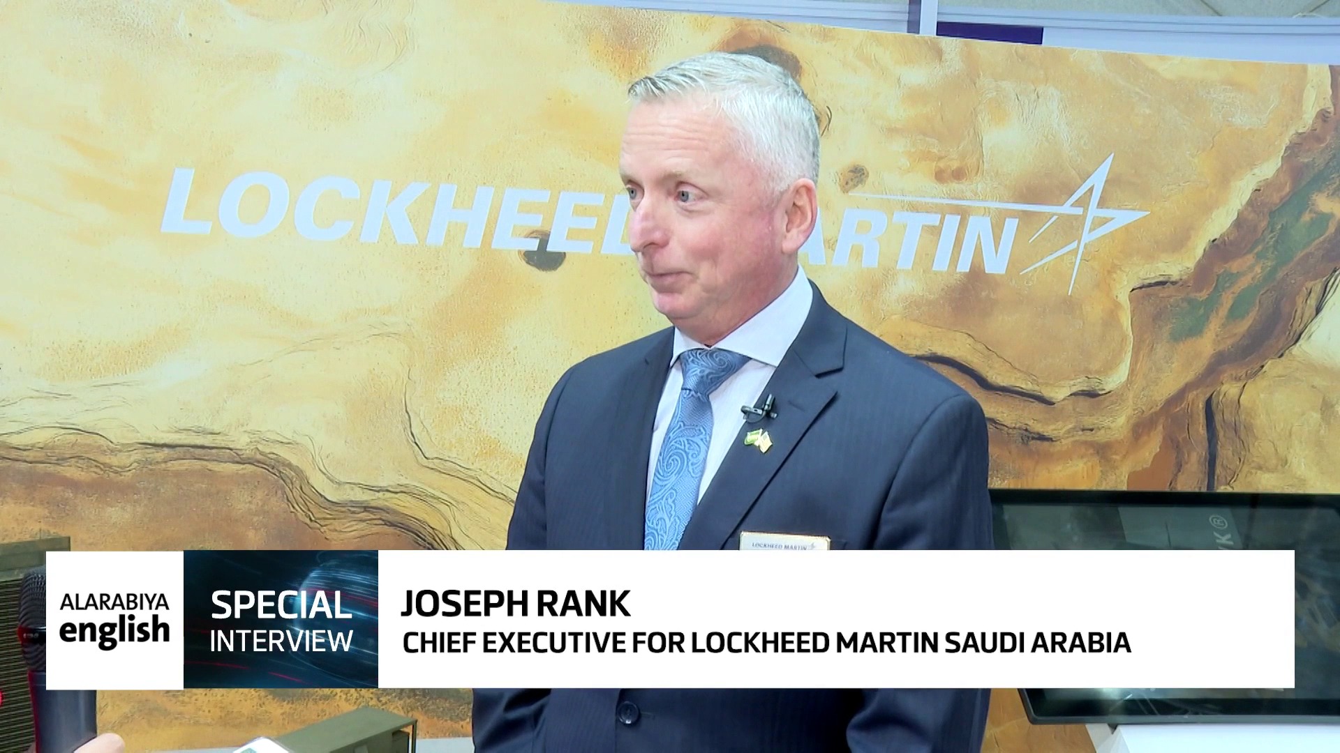 Joseph Rank, CEO of Lockheed Martin Saudi Arabia, joins us in a special ...