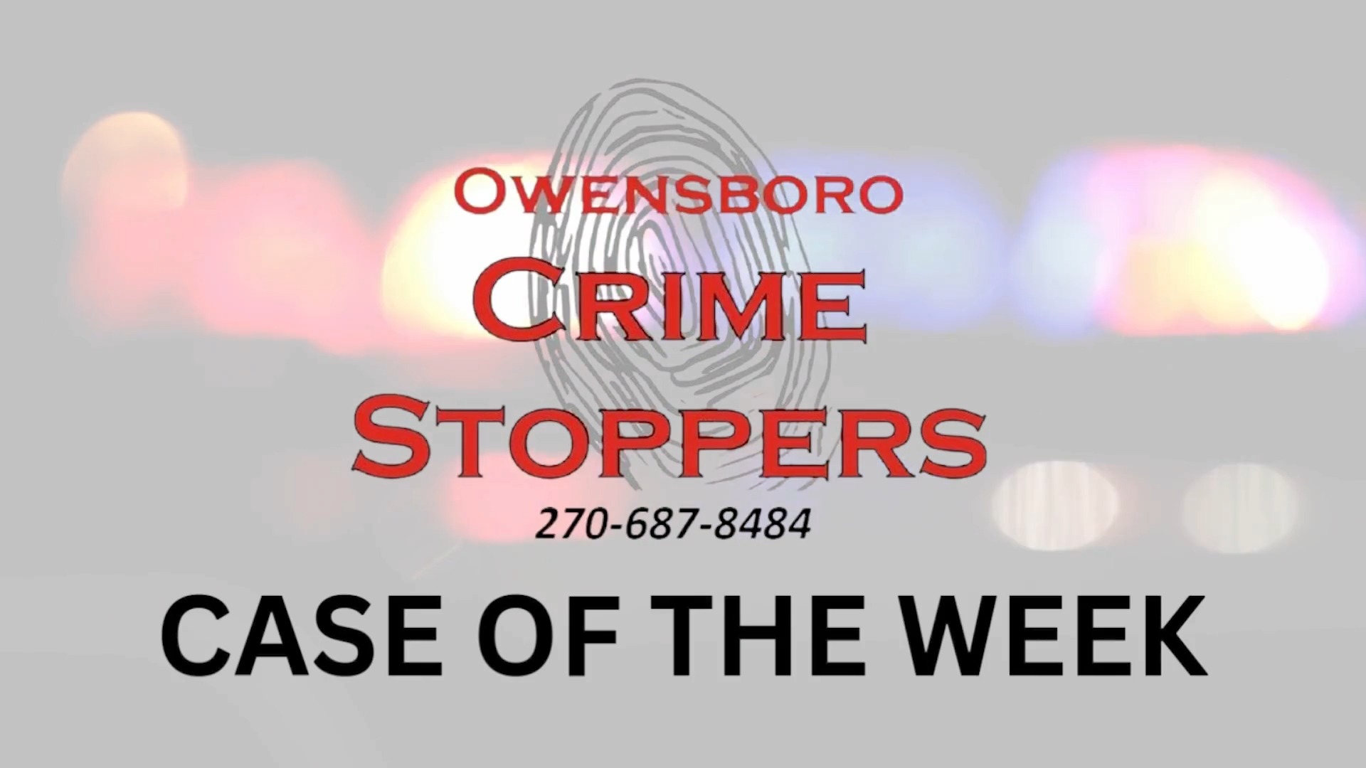 Case #: 2026-00235 - Crime doesn't pay but Crime Stoppers does ...
