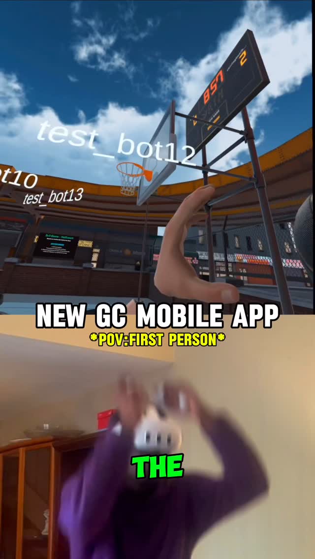 THE NEW GC MOBILE APP IS HERE!! #gymclassvr #vrbasketball #basketball # ...