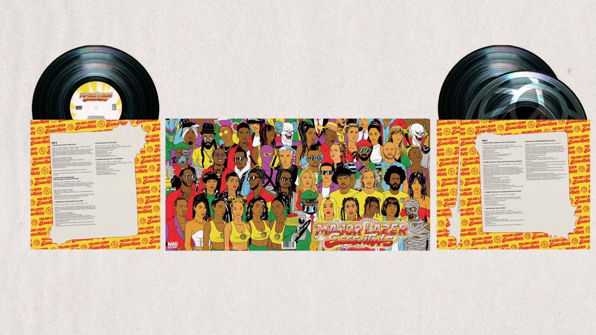 レコード メジャー・レイザー Major Lazer Essentials
